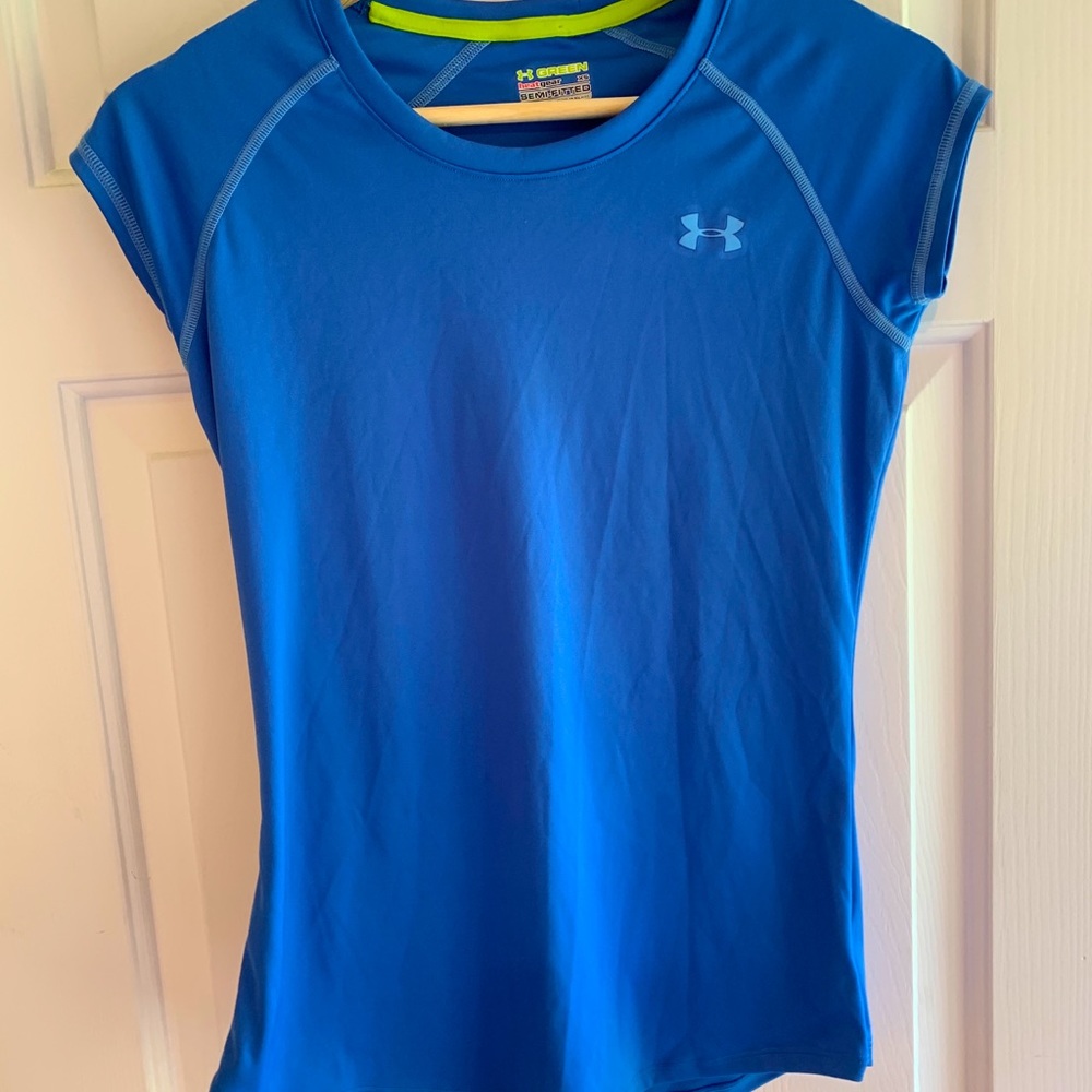 Blue Under Armour Athletic T-Shirt